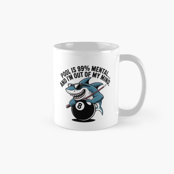 Item preview, Pool Is 99 Mental And I'M Out Of My Mind Funny Pool Players  Billiards Gift  designed and sold by NathanSee34.
