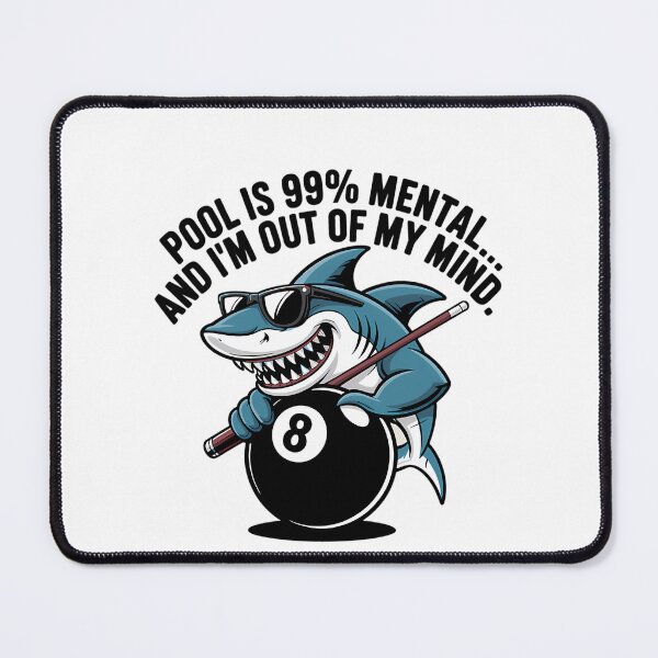 Item preview, Pool Is 99 Mental And I'M Out Of My Mind Funny Pool Players  Billiards Gift  designed and sold by NathanSee34.