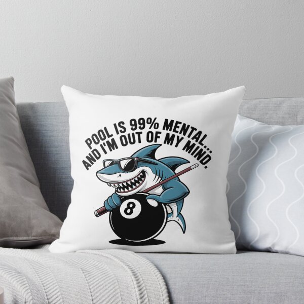 Item preview, Pool Is 99 Mental And I'M Out Of My Mind Funny Pool Players  Billiards Gift  designed and sold by NathanSee34.