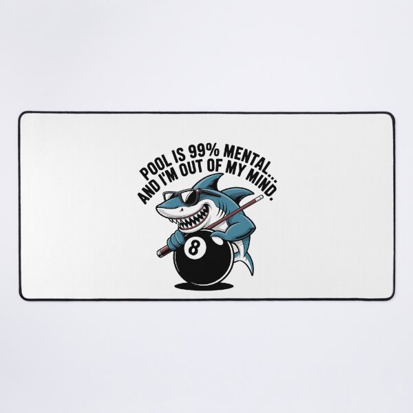 Item preview, Pool Is 99 Mental And I'M Out Of My Mind Funny Pool Players Billiards Gift designed and sold by NathanSee34.