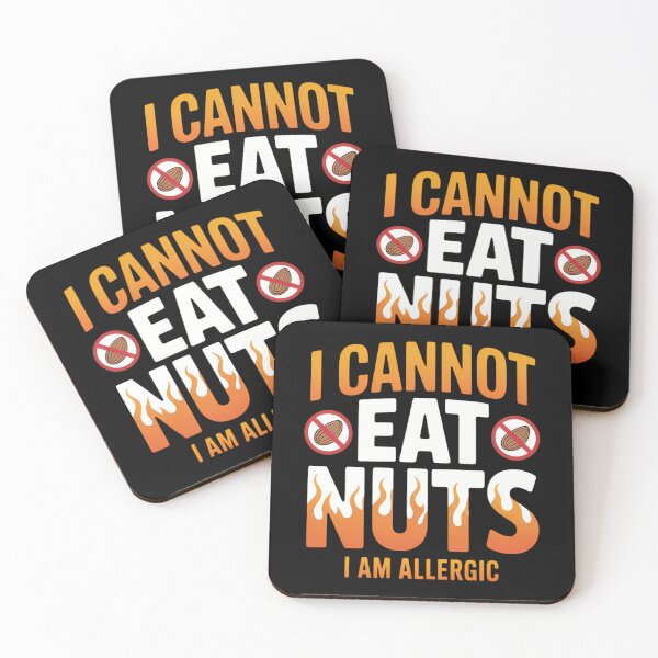 Item preview, I Cannot Eat Nuts I'm Allergic designed and sold by Moon-Ape.