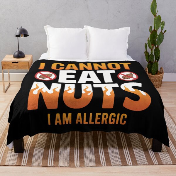 Item preview, I Cannot Eat Nuts I'm Allergic designed and sold by Moon-Ape.