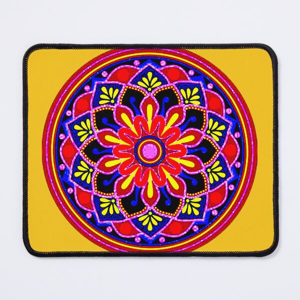 Item preview, Folk Art Mandala designed and sold by ViaARTfactory.