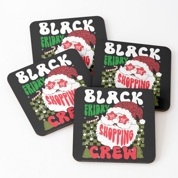 Item preview, Holiday Shopping Happy 2025 Black Friday Funny Christmas Sale designed and sold by Kraigsarina.