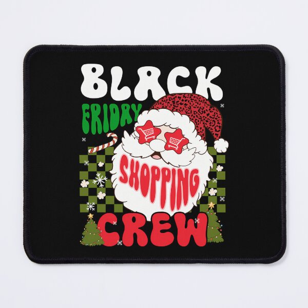 Item preview, Holiday Shopping Happy 2025 Black Friday Funny Christmas Sale designed and sold by Kraigsarina.