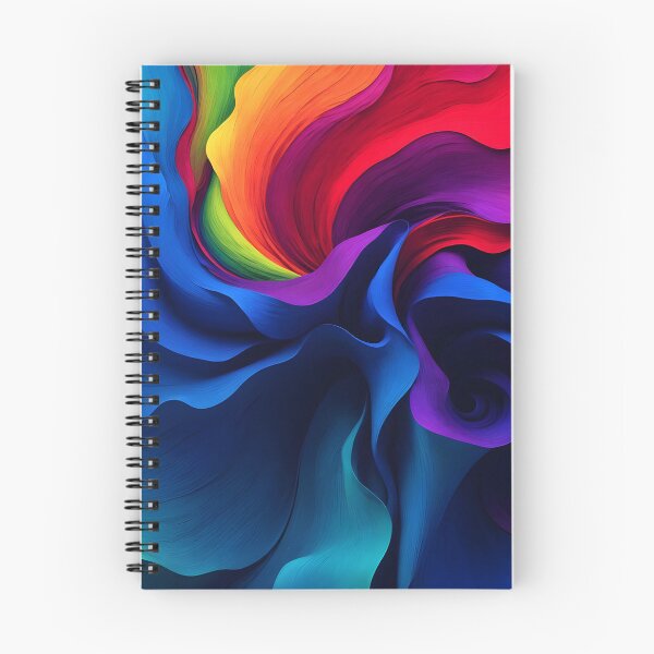 Item preview, Pintura abstracta en un arcoíris de colores designed and sold by EyesthatBlind.