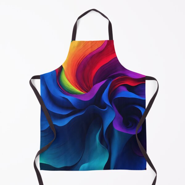 Aperçu de l'œuvre Peinture abstraite dans un arc-en-ciel de couleurs créée et vendue par EyesthatBlind.
