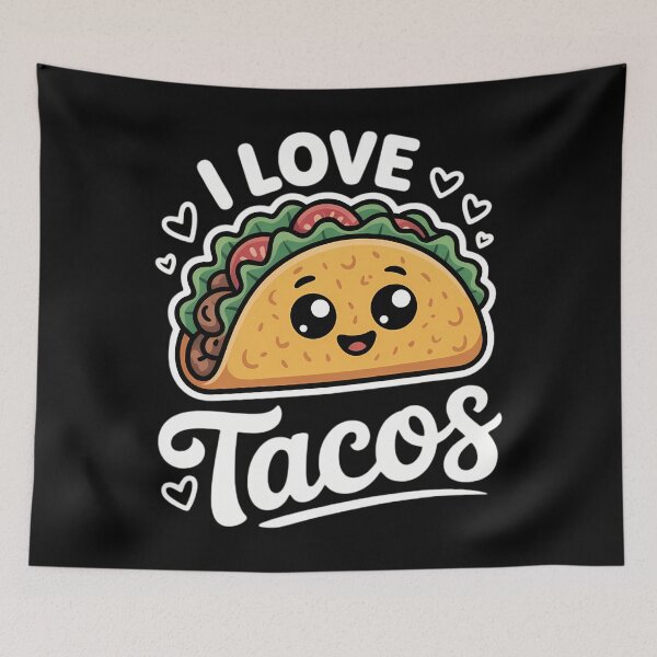 Item preview, I Love Tacos Cinco De Mayo Taco designed and sold by Moon-Ape.