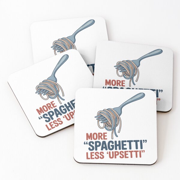 Item preview, More Spagetti Less Upsetti Foodie Spaghetti designed and sold by HellD3vil-Art.
