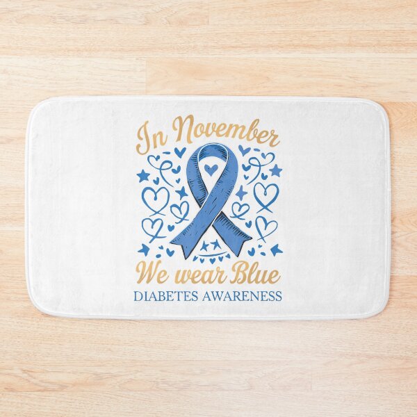 Item preview, Style Month Bow Vintage November Blue Support Quote designed and sold by Williammarger.