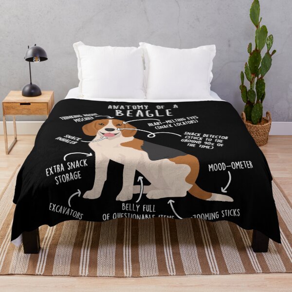 Item preview, Beagle Dog Anatomy designed and sold by Clara Hollins.