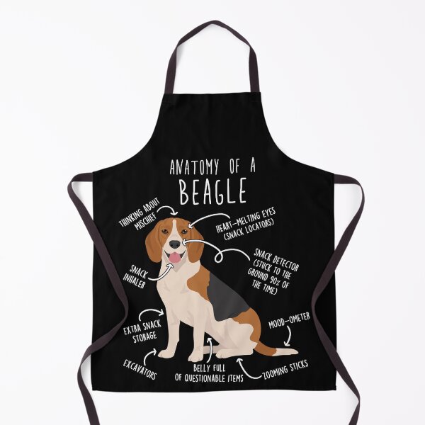 Item preview, Beagle Dog Anatomy designed and sold by Clara Hollins.