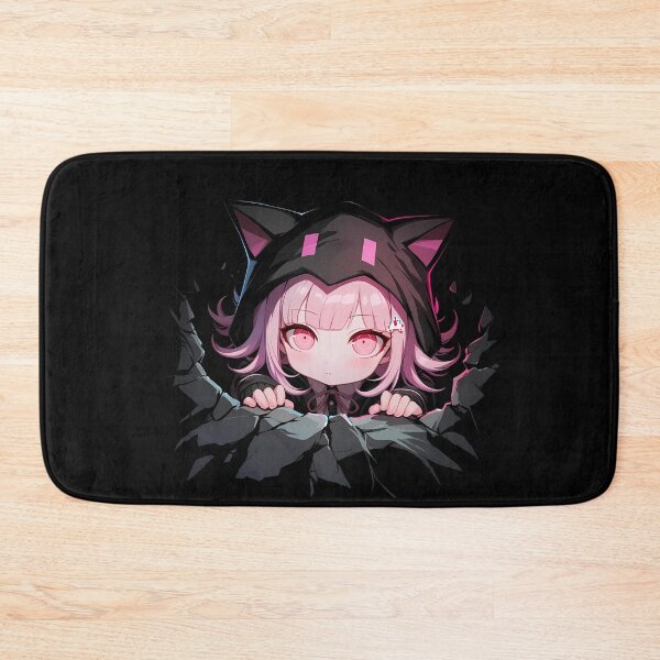 Item preview, Chiaki Nanami Peeking Danganronpa Anime Girl Kawaii Gamer Hoodie Style designed and sold by TorbenKuhano.