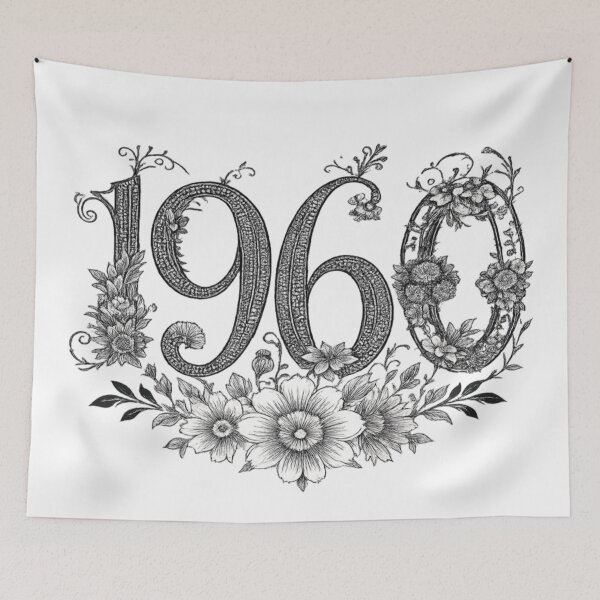 Item preview, Floral Tribute to the Year 1960 designed and sold by Mindful56.