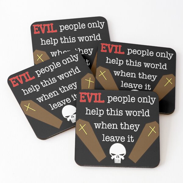 Item preview, Evil, be gone designed and sold by Fails2abide_Art.