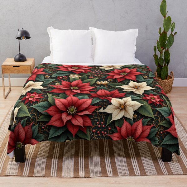 Item preview, Poinsettias and Amaryllis blossoms designed and sold by BDLdesigns.