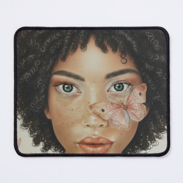Item preview, Cool girl butterfly art designed and sold by SueQsArt.