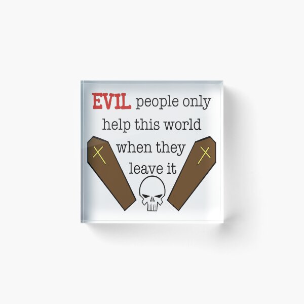 Item preview,  Evil, be gone designed and sold by B1A-Store.