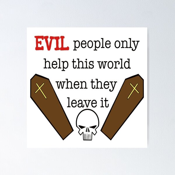 Item preview,  Evil, be gone designed and sold by B1A-Store.