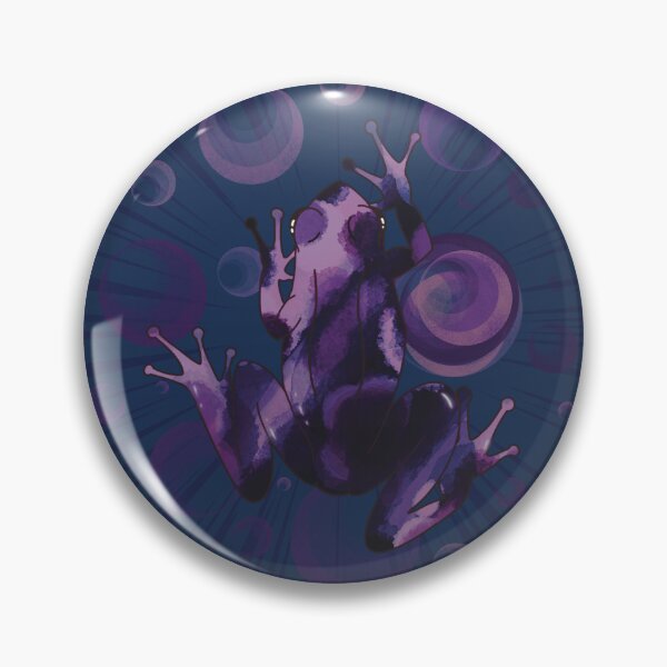 Item preview, Funky Purple Frog designed and sold by Bluebirdy Scribbles.