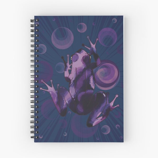 Item preview, Funky Purple Frog designed and sold by Bluebirdy Scribbles.