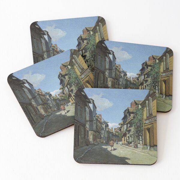 Item preview, Rue de la Bavole, Honfleur / Claude Monet (French, 1840–1926) about 1864 designed and sold by Cuttintees.