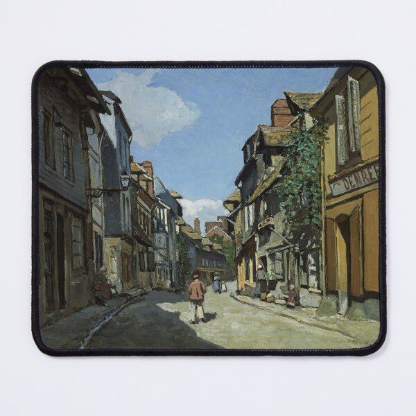 Item preview, Rue de la Bavole, Honfleur / Claude Monet (French, 1840–1926) about 1864 designed and sold by Cuttintees.