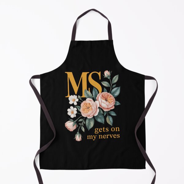 Item preview, MS Gets On My Nerves Multiple Sclerosis Awareness designed and sold by HellD3vil-Art.