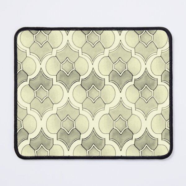 Item preview, Elegant Pastel Art Deco Watercolor Quatrefoil Geometric Pattern designed and sold by TackyTime.