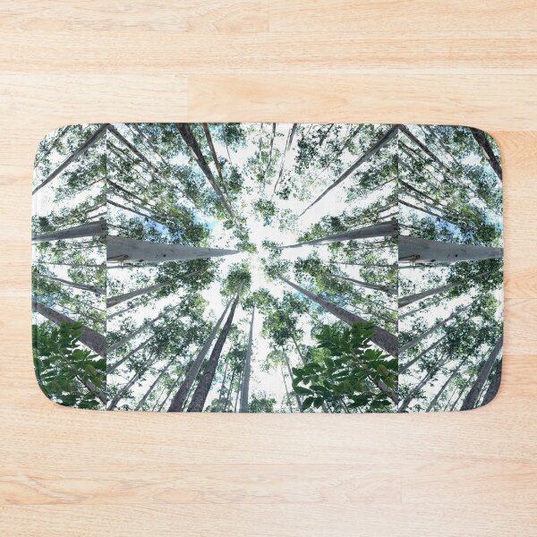 Item preview, Sunlight Through Tall Forest Trees – Nature Photography designed and sold by TrisaThyme.