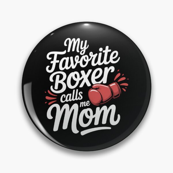 Artikelvorschau, Mein Lieblingsboxer nennt mich Boxmama Boxmutter entworfen und verkauft von HellD3vil-Art.