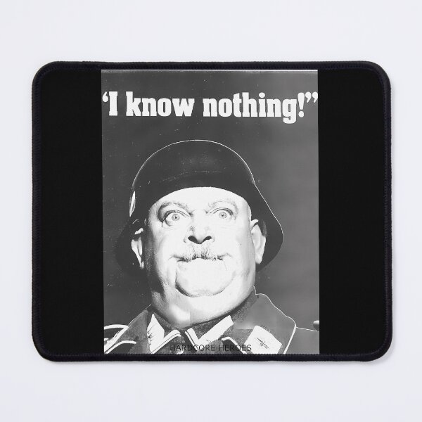 Item preview, Sgt. Schul.tz "I Know Nothing" Meme designed and sold by AnneRobel.
