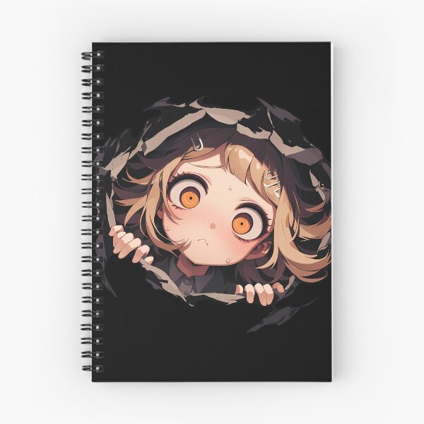 Item preview, Chihiro Fujisaki Peeking Danganronpa Anime Girl Shy Genius Moment designed and sold by TorbenKuhano.