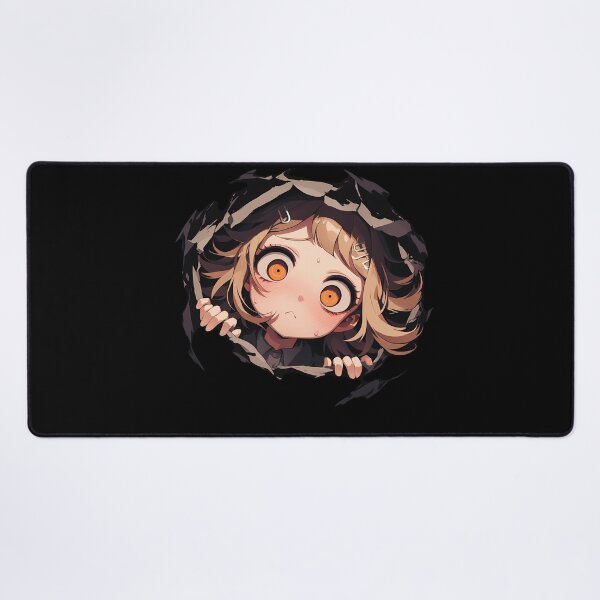 Item preview, Chihiro Fujisaki Peeking Danganronpa Anime Girl Shy Genius Moment designed and sold by TorbenKuhano.