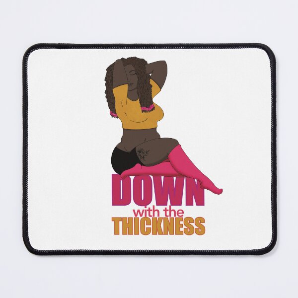 Item preview, Down with the Thickness Pink designed and sold by Bluebirdy Scribbles.