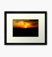 Sunrise Framed Print