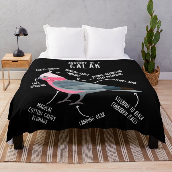 Item preview, Galah Cockatoo Anatomy designed and sold by Clara Hollins.