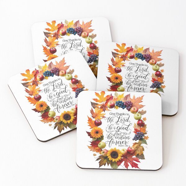 Item preview, Give Thanks to the Lord for He Is Good | Thanksgiving Christian Autumn Design designed and sold by NoviaRobert.