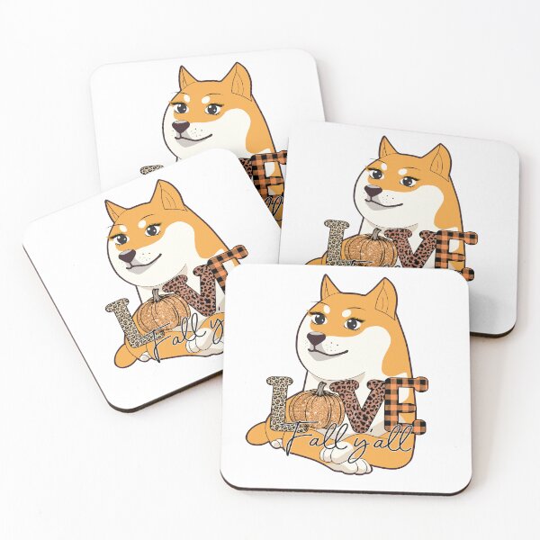 Item preview, Shiba Love Fall Y'all   designed and sold by wildwhimsical.
