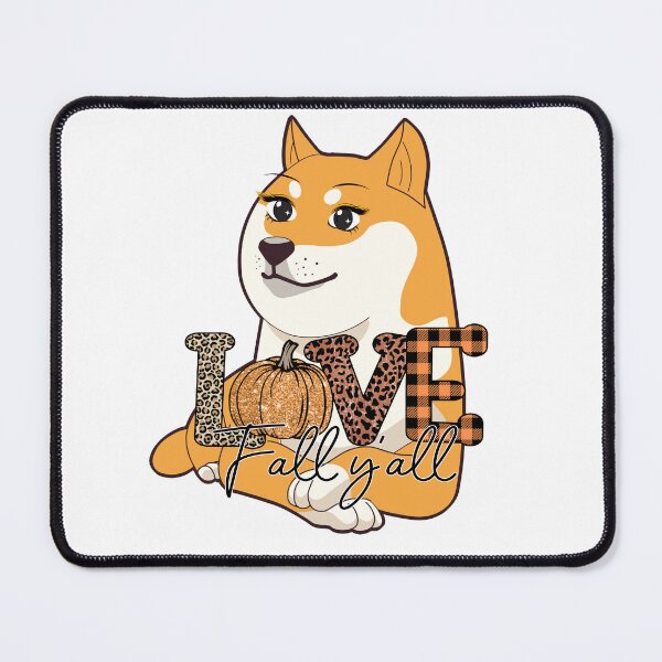 Item preview, Shiba Love Fall Y'all   designed and sold by wildwhimsical.