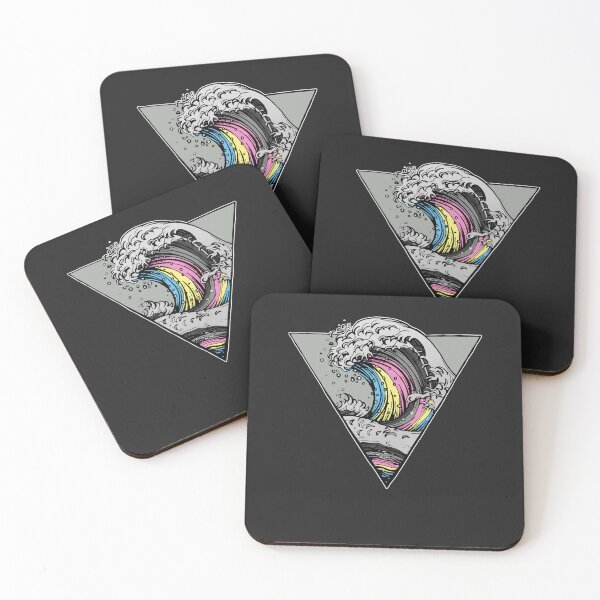 Item preview, Polygender Ocean Wave LGBT Pride Flag designed and sold by Clara Hollins.