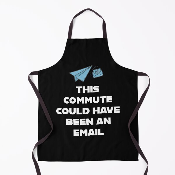 Item preview, This Commute Could Have Been an Email" Minimalist Tee - A funny, relatable design for remote workers and WFH fans designed and sold by 519xdesign.