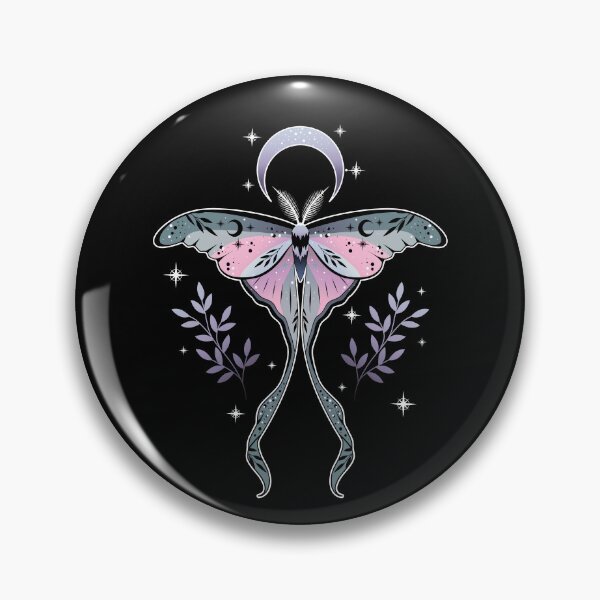 Item preview, Demigirl Luna Moth LGBT Pride Flag designed and sold by Clara Hollins.