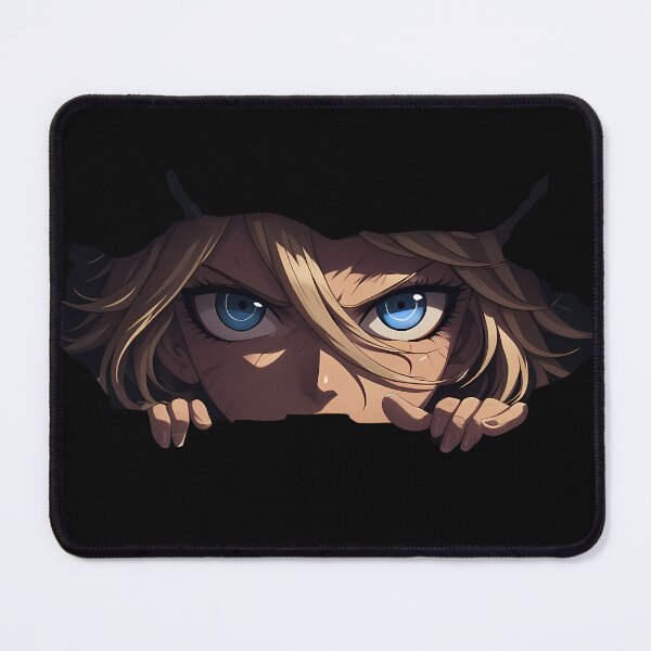 Item preview, Byakuya Togami Peeking Danganronpa Anime Boy Elite Blue Eyed Gaze designed and sold by TorbenKuhano.