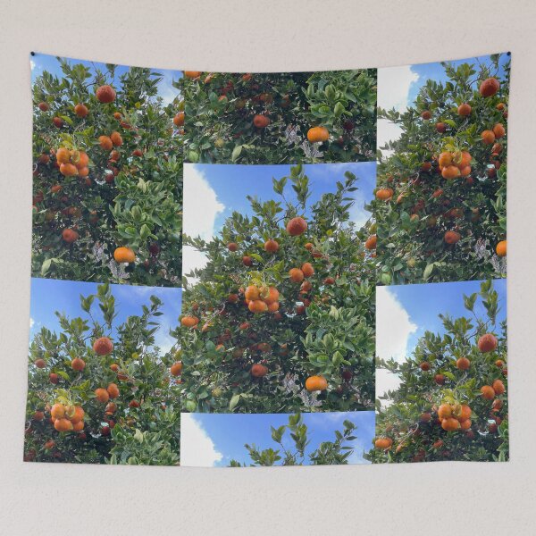 Item preview, Tangerine Tree with Ripe Fruit – Citrus Photography designed and sold by TrisaThyme.