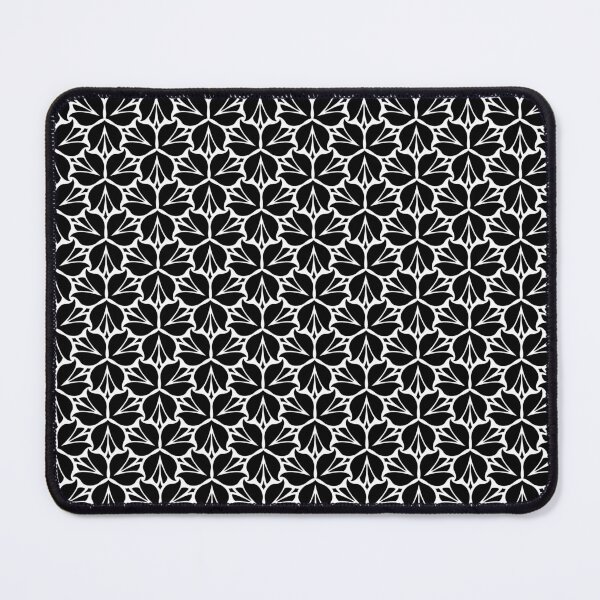 Item preview, Monochrome Abstract Floral Seamless Pattern designed and sold by JoelmaQ.