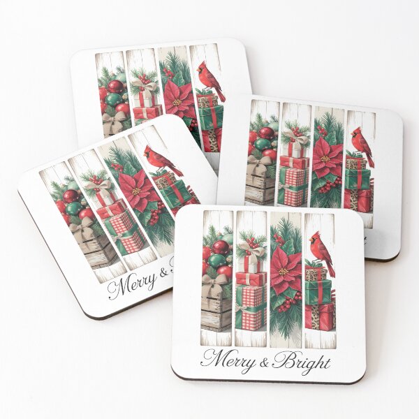 Item preview, Christmas Cardinal Poinsettia Holiday designed and sold by VENOM0RIOT.