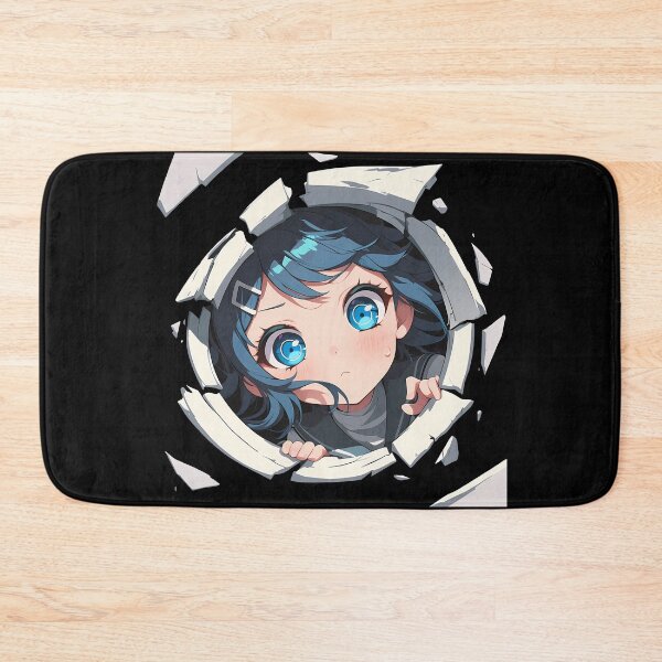 Item preview, Sayaka Maizono Peeking Chibi Danganronpa Anime Girl designed and sold by TorbenKuhano.
