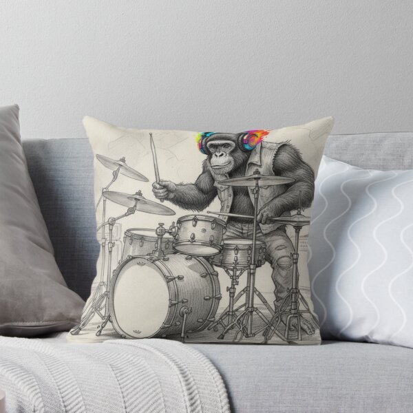 Item preview, Punk rocker monkey! designed and sold by SueQsArt.