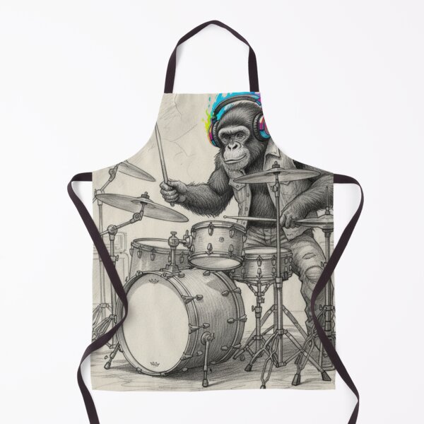 Item preview, Punk rocker monkey! designed and sold by SueQsArt.